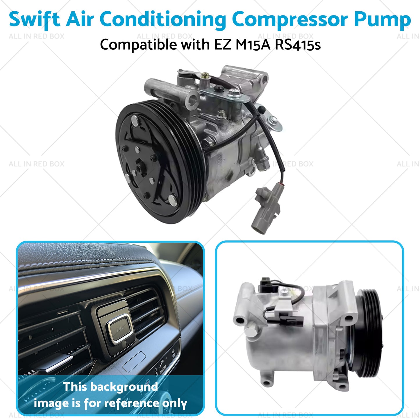 RS415 Swift Air Conditioning Compressor Pump Suitable for EZ M15A 04-10