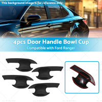 Door Handle Bowl Cup Insert Cover Suitable for Ford Ranger Everest 23 Next Gen