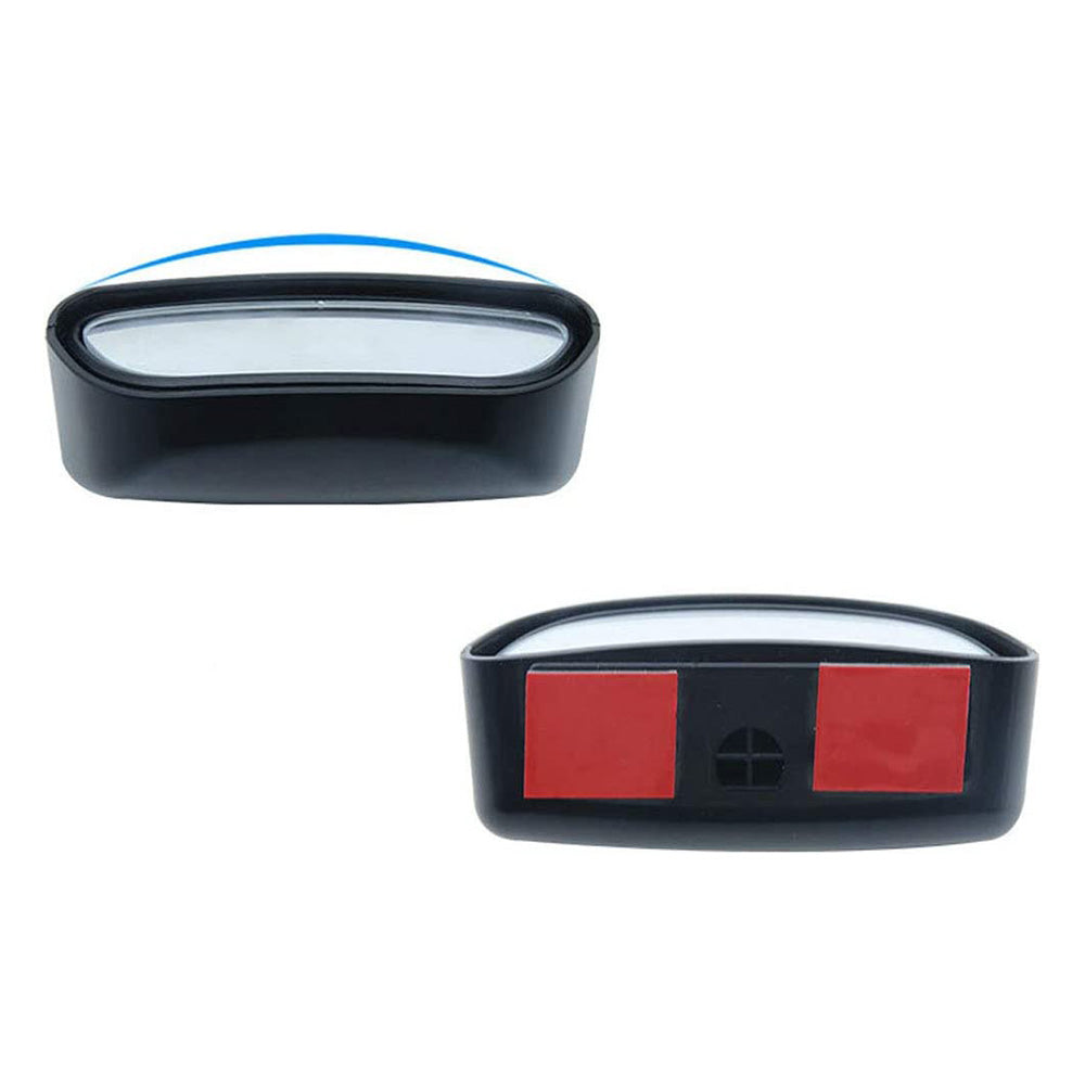 Pair Car Side Blind Spot Mirror Adjust Wide Angle Rear View HD Auxiliary Parking