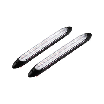 compare product 2x 15cm DRL LED Strip Lights Daytime Running Sequential Turn Signal Lamp