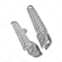 Front Foot Peg Footrest Silver Suitable For Honda CB1000R CBR600RR CBR1000RR