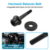 Crank Harmonic Balancer Bolt Suitable for 234-2503 Chevy LS1 LS2 LS3 LS6
