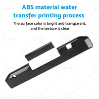 Glossy Black Rear Tail Gate Tailgate Handle Cover Suitable For Triton L200 23-25