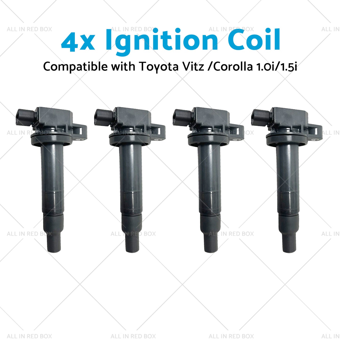 9091902240 4x Ignition Coils Suitablefor Toyota Vitz  00  or Corolla  13  1. 0i or 1. 5i