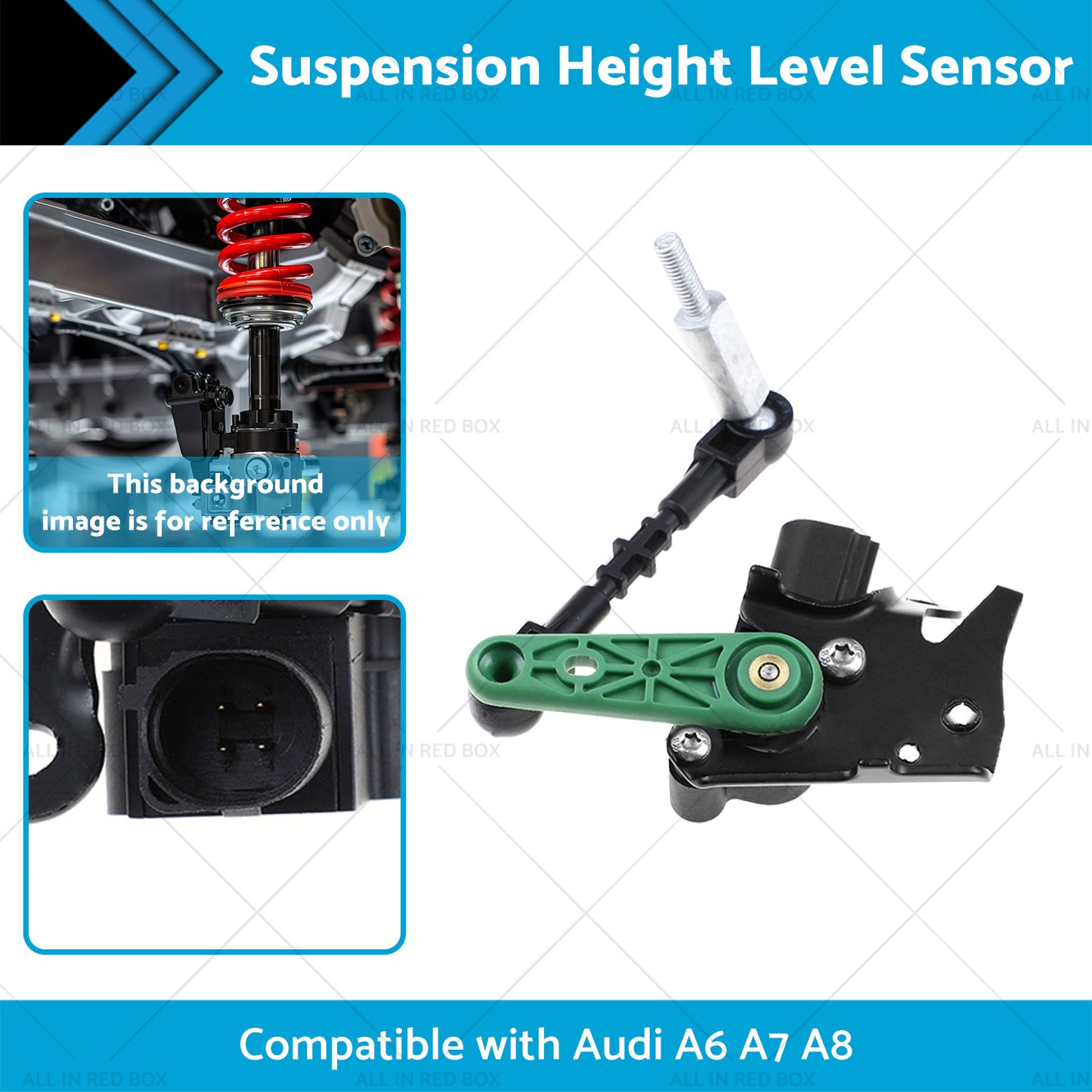 4H0941285G Front Left Suspension Height Level Sensor Suitable for Audi A6 A7 A8