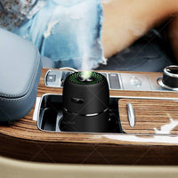 USB Car Air Purifier Diffuser Aroma Humidifier Mist Led Night Light Home