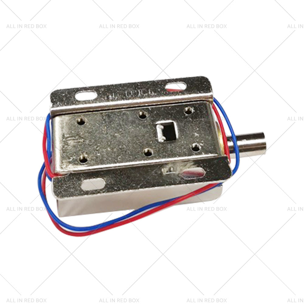 Round Electronic Solenoid Latch Lock 12V 0. 6A Electric Release Assembly Catch