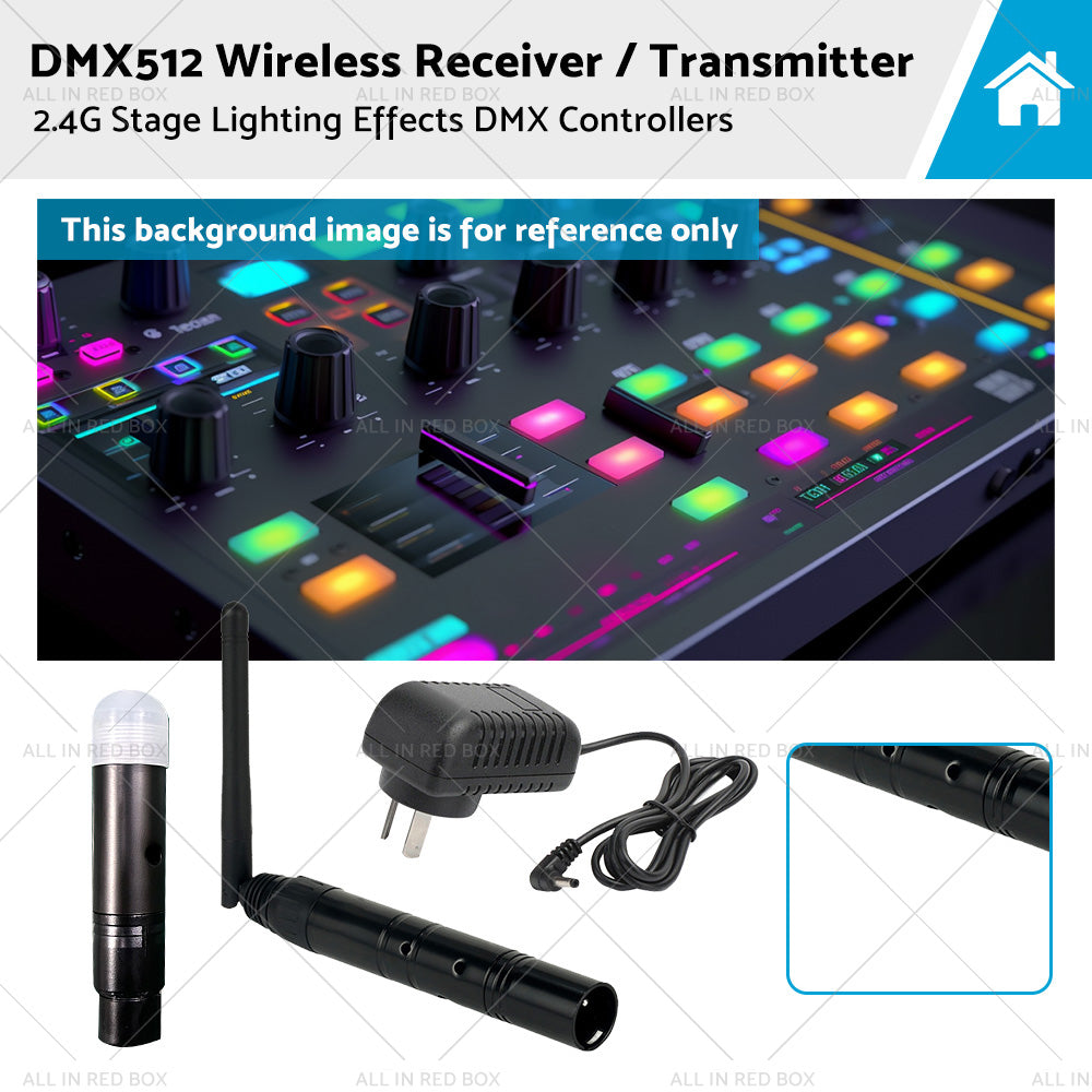 Wireless DMXController XLR Receiver Transmitter
2. 4G Stage DMX512