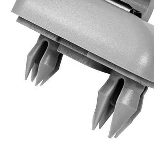 2x Sun Visor Clip Holder Hook Bracket Suitable For Audi A3 A4 Q3 Q5 TT Grey