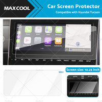 Suitable for Hyundai Tucson 2022 Car Touchscreen Protector Tempered Glass 10. 25 inch