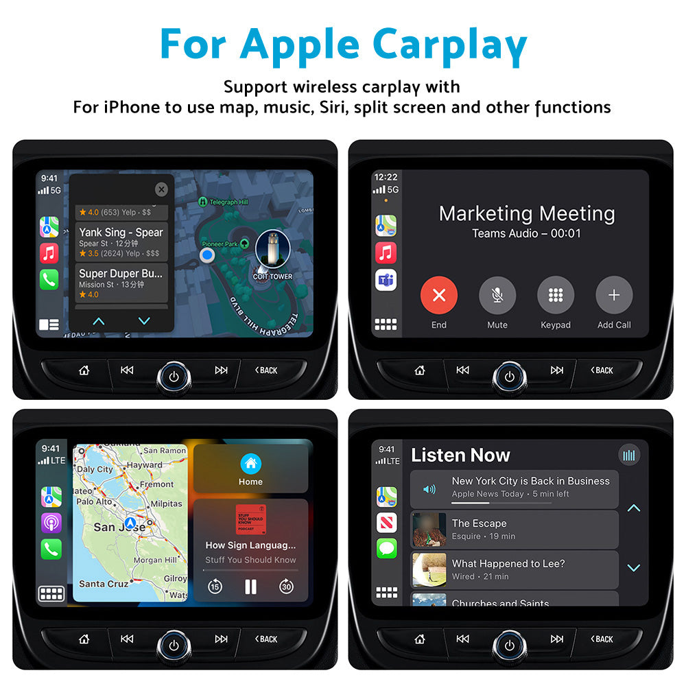 Wireless Adapter of Factory Wired Carplay Suitable for iPhone to Carplay Connect