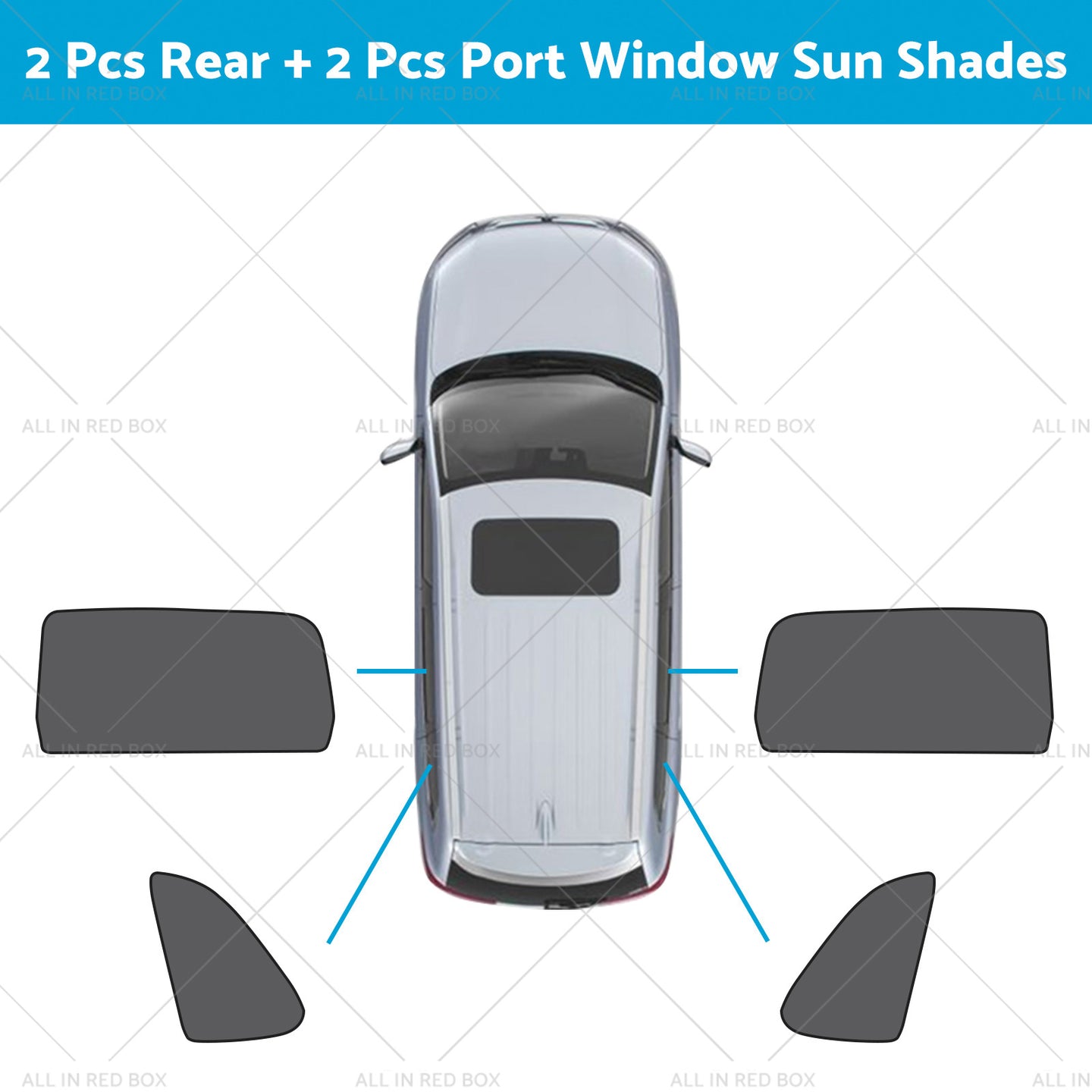 {{ Front Rear Port Window Magnetic Mesh Sun Shade Suitable for Jeep Grand Cherokee }} - Buy Car Parts Online at {{ Kaka Auto Parts }}.