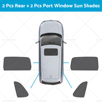 {{ Front Rear Port Window Magnetic Mesh Sun Shade Suitable for Jeep Grand Cherokee }} - Buy Car Parts Online at {{ Kaka Auto Parts }}.