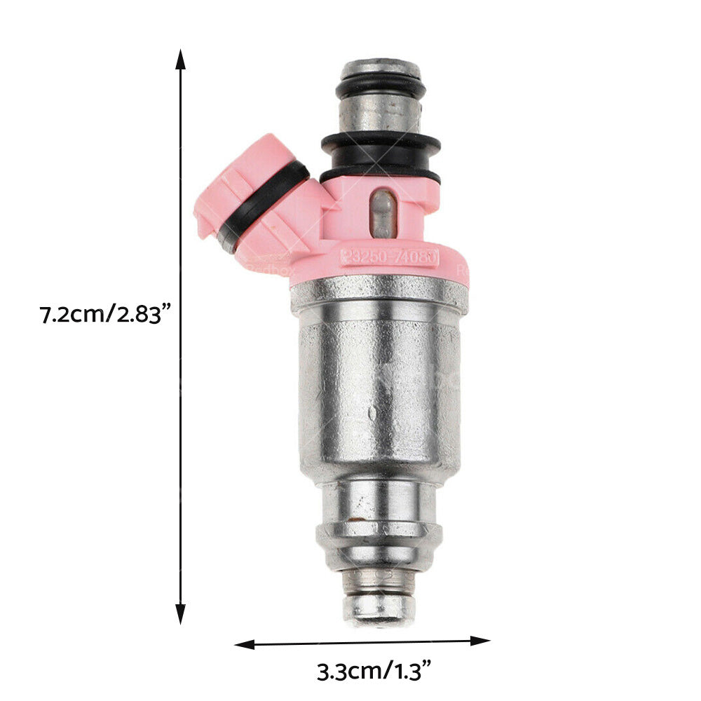 6X Fuel Injector Suitable For Toyota Landcruiser 1FZ-FE FZJ70 FZJ75 FZJ80 Series