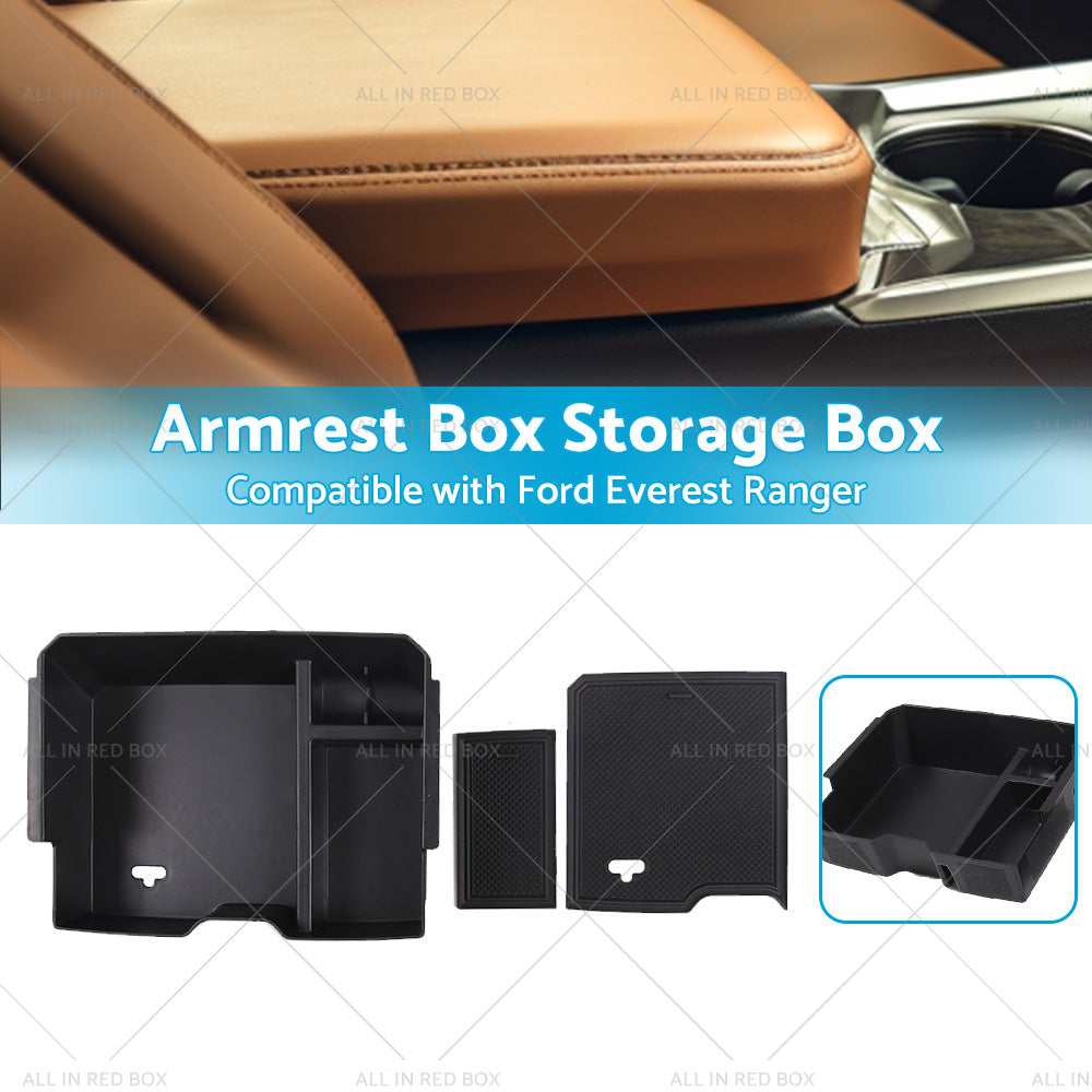 Car Center Console Armrest Box Storage Box Tray Suitable For Ford Everest 2023