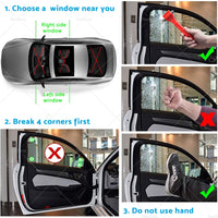 {{ Car Emergency Hammer Window Glass Breaker Seat Belt Cutter Safety Escape Tool }} - Buy Car Parts Online at {{ Kaka Auto Parts }}.