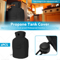 2PCS Propane Tank Cover Gas Bottle Covers Dust-proof Waterproof Gas Stove Bag