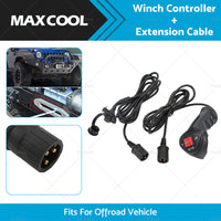 Winch Remote Controller Electric Universal Control Switch For Offroad Vehicle