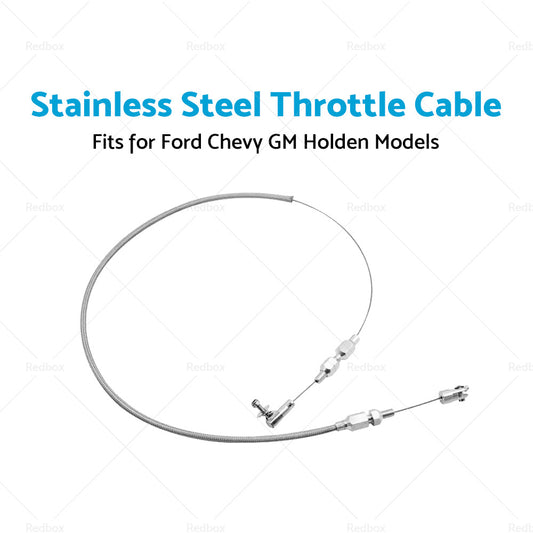 36 inch  Braided Stainless Steel Throttle Cable Fits for Ford Chevy GM Holden Models