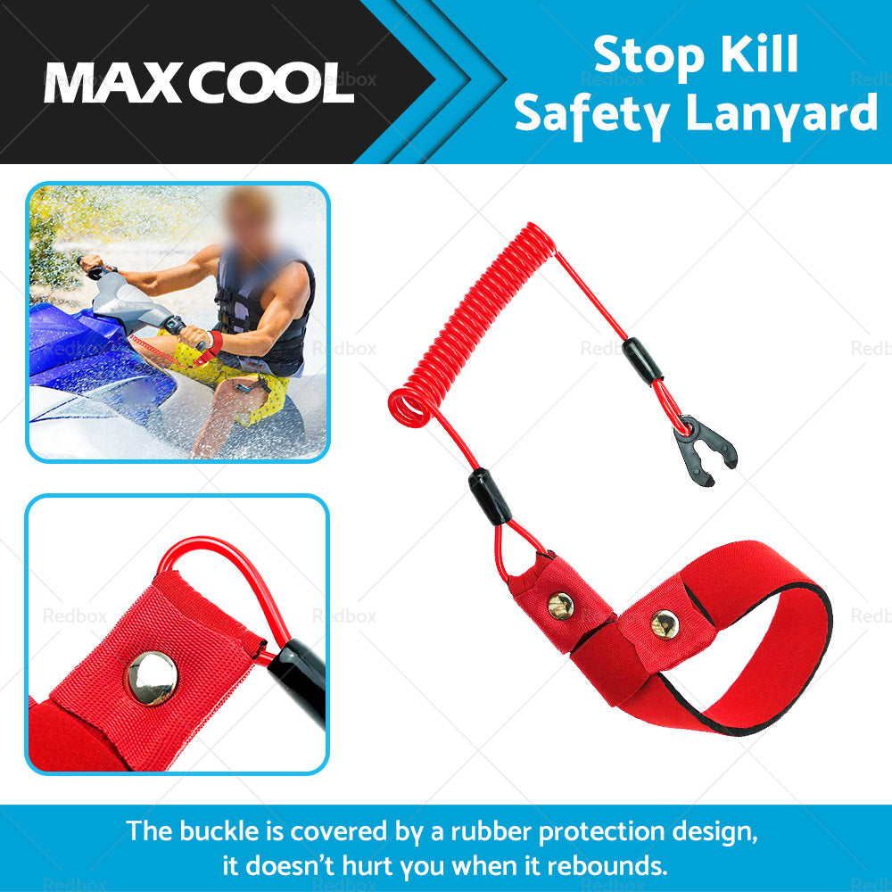 Stop Kill Key Floating Safety Wrist Lanyard Suitable For Yamaha Jet Ski Wave