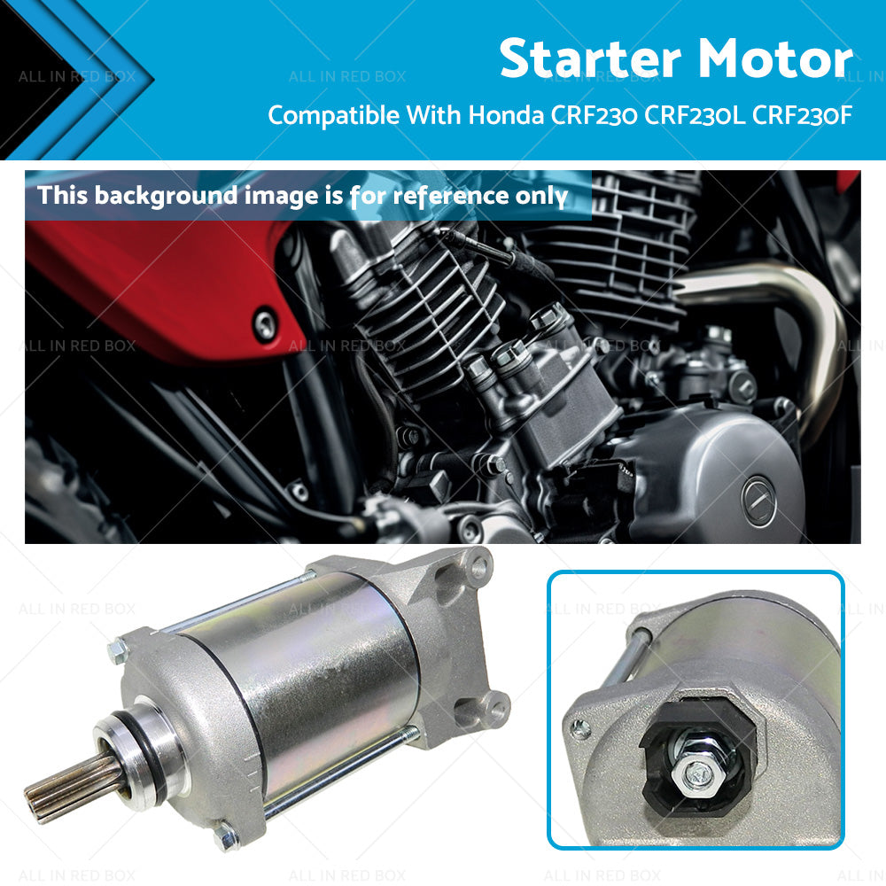 Start Starter Motor Suitable For Honda CRF230 CRF230L 2008-09 CRF230F 08-17