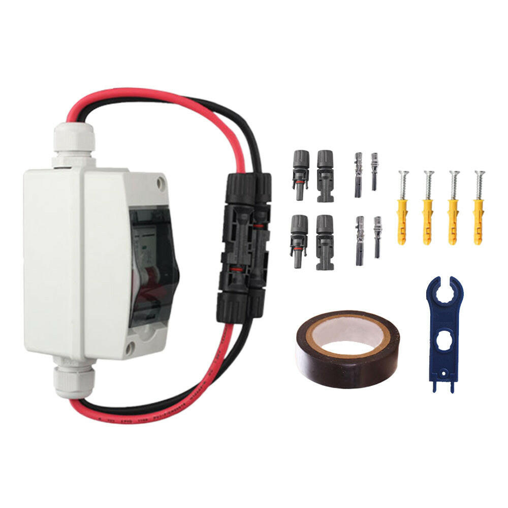 PV Isolator Switch DC 500V 32A IP65 Disconnect Circuit Breaker Suitable For Solar Panels