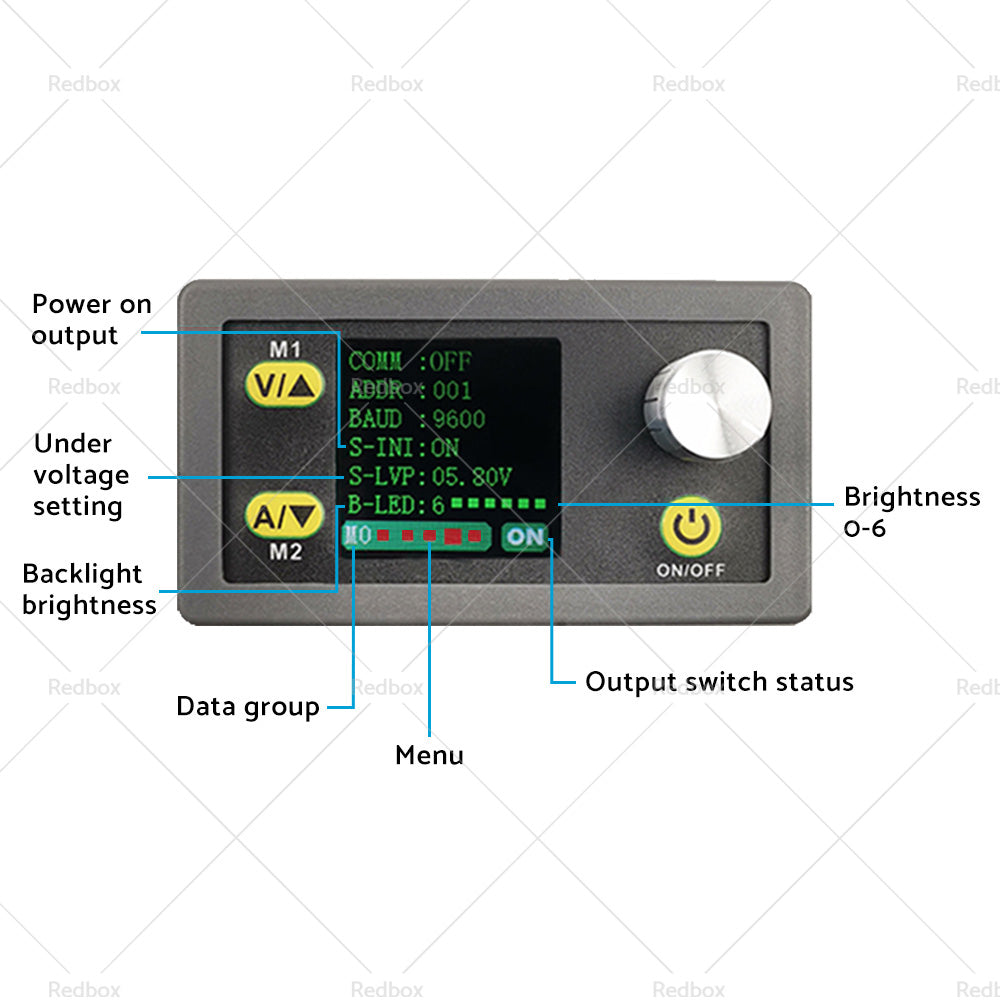 DC 36V 5A 80W Adjustable Regulated Power Supply Buck Boost Converter DC CNC AU