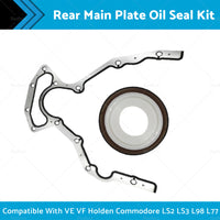 Rear Main Plate Oil Seal Kit Suitable For Holden Commodore VE VF HSV LS1 LS2 LS3