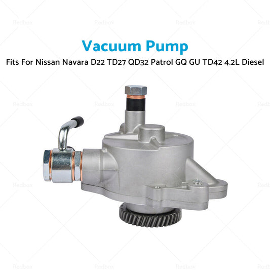 Vacuum Pump For Nissan Navara D22 TD27 QD32 Patrol GQ GU TD42 4. 2L Diesel