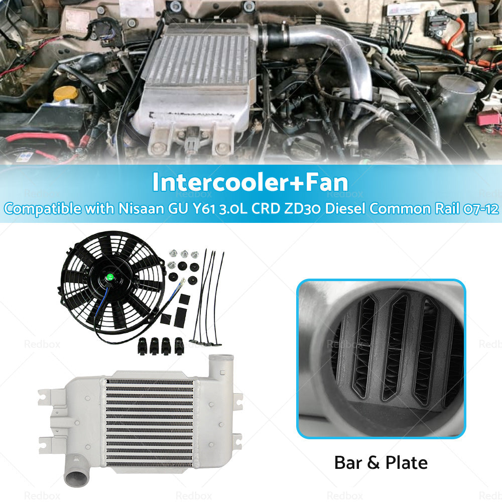 IntercoolerFan For Nisaan GU Y61 3. 0L CRD ZD30 Diesel Common Rail 07-12