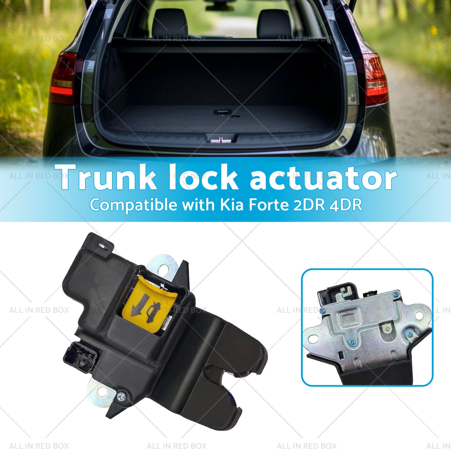 Trunk Lock Actuator Suitable For 2013-2018 Kia Forte 2Dr 4Dr