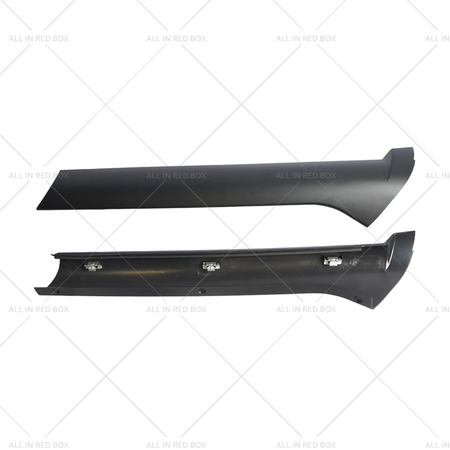 Pair Windscreen Pillar MoldingsRivets Suitable for 99-04 Land Rover Discovery 2