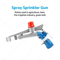 1'' Irrigation Spray Tool Sprinkler Large 360¡ã Adjustable Impact Area Water