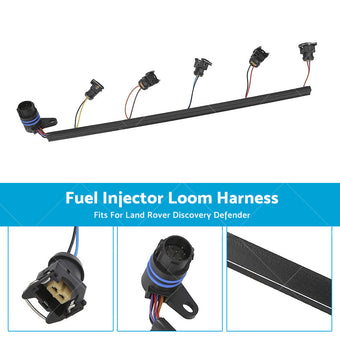 compare product Fuel Injector Wiring Harness Loom Fits For Land Rover Discovery 2 Defender TD5