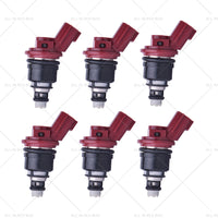 6PCS 740CC Fuel Injector 16600-RR544 Suitable for Nissan Skyline Terrano Stagera