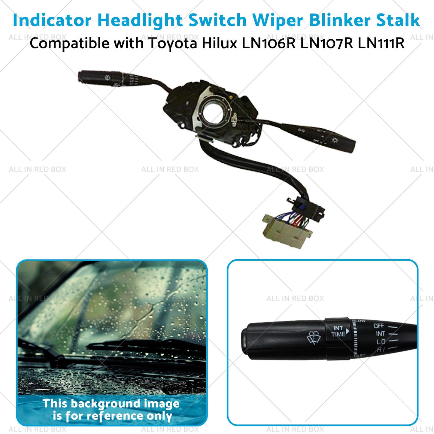 Indicator Headlight Switch Wiper Blinker Stalk Suitable for 91-97 Hilux LN106R