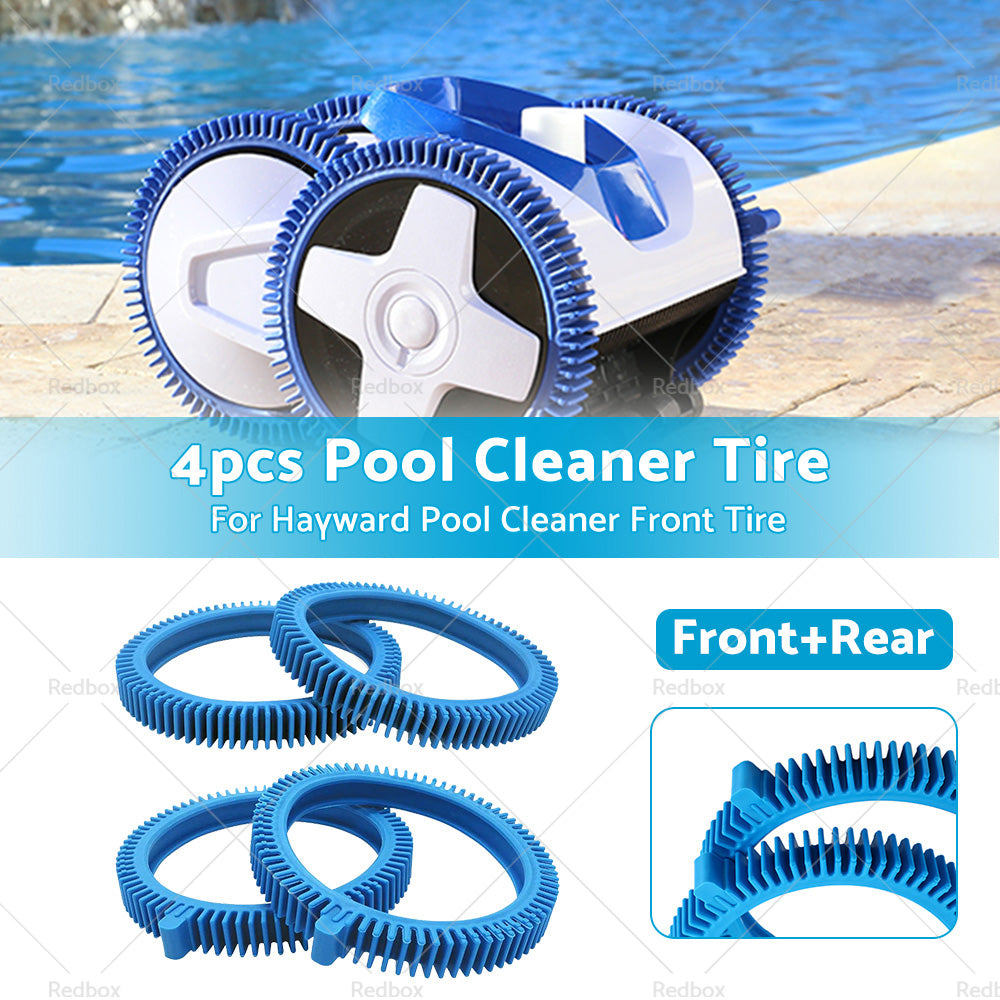 4pcs Front Tire  Standard Back Tyres For Pool Cleaner or Hayward Aquanaught