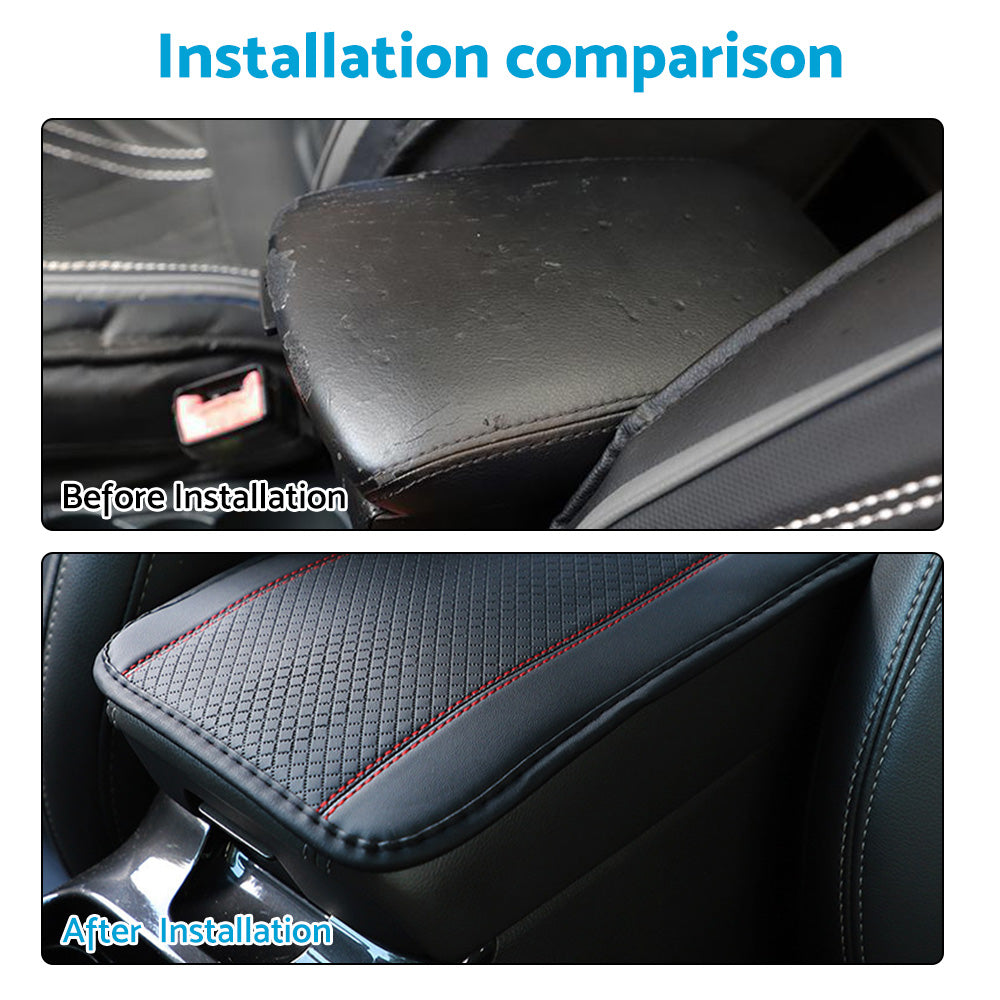 Car Armrest Cushion Cover Center Console Box Pad Protector Accessories Universal