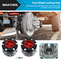 Free Wheel Locking Hub Set Suitable For  Hilux RZN169 RZN174 VZN167 VZN172 97-05