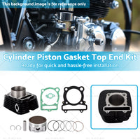 Cylinder Piston Gasket Top End Kit Suitable For Yamaha Big Bear 350 2x4 4x4
