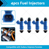 4PCS 565cc Fuel Injector Suitable For Subaru Impreza Forester Legacy 16611-AA720