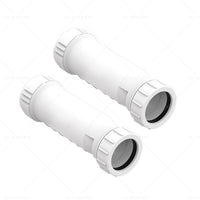 2Pcs Set Waterless Self Sealing Waste Valve Inline Trap Bath Basin Caravan RV
