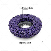 {{ Poly Strip Disc 10PCS Paint Eater Disc 4'' Stripping Wheel Grinder Abrasive Disc }} - Buy Car Parts Online at {{ Kaka Auto Parts }}.