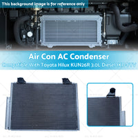 {{ Air Con AC Condenser Suitable for Toyota Hilux KUN26R 3.0L Diesel 1KD-FTV 05-15 }} - Buy Car Parts Online at {{ Kaka Auto Parts }}.
