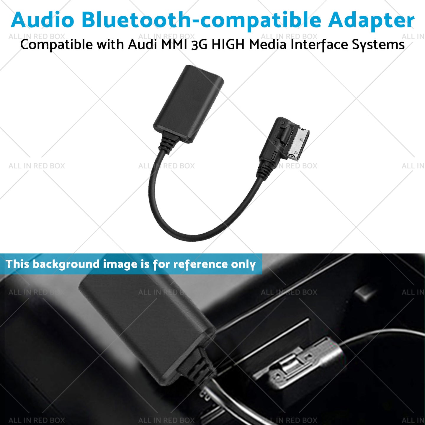 {{ For Audi VW AUX Audio Cable Adapter AMI MDI MMI 3G System Bluetooth-compatible }} - Buy Car Parts Online at {{ Kaka Auto Parts }}.