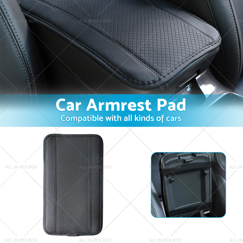 Universal Car Armrest Cushion Cover Center Console Box Pad Protector Accessories