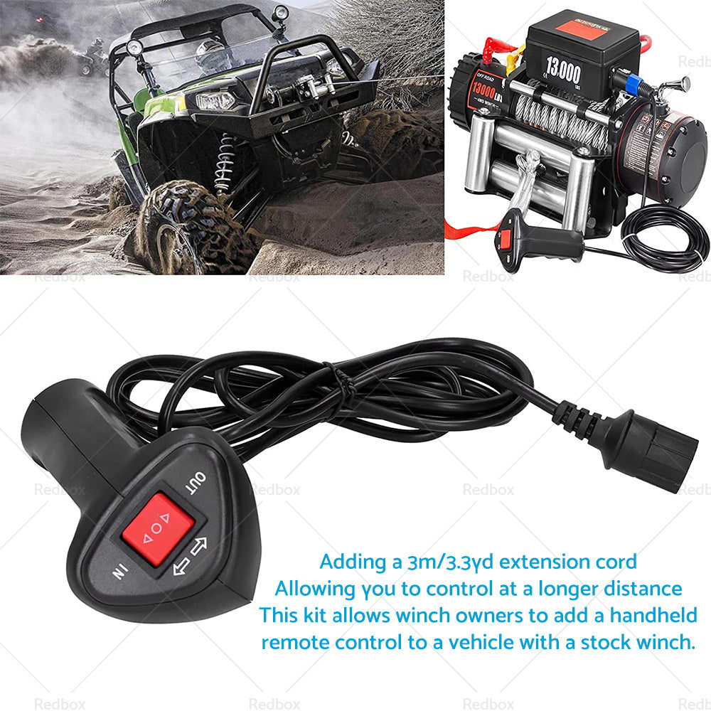 Winch Remote Controller Electric Universal Control Switch For Offroad Vehicle