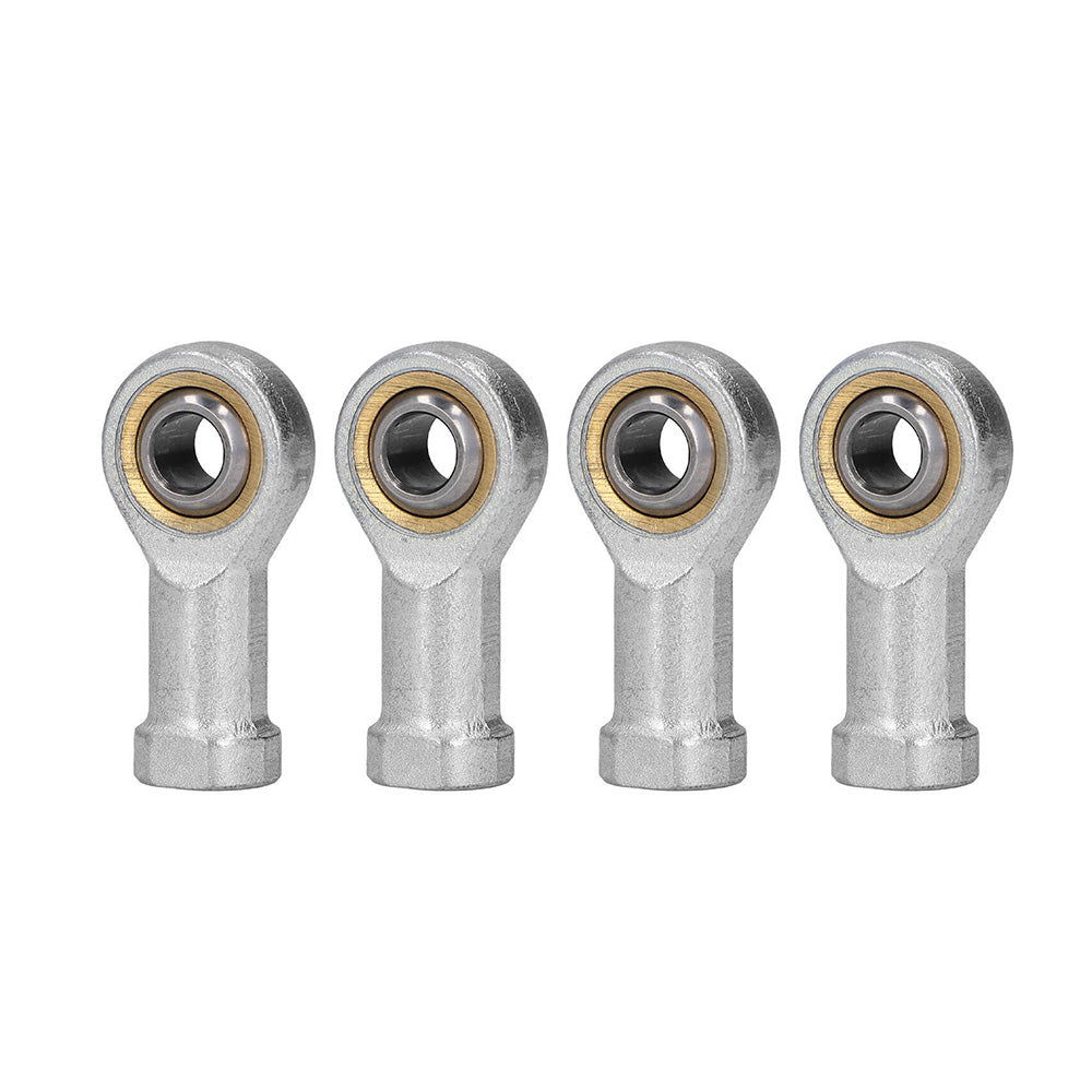 10PCS Zinc 6mm Female Spherical Plain Rose Joint Bearing Left Hand Threaded