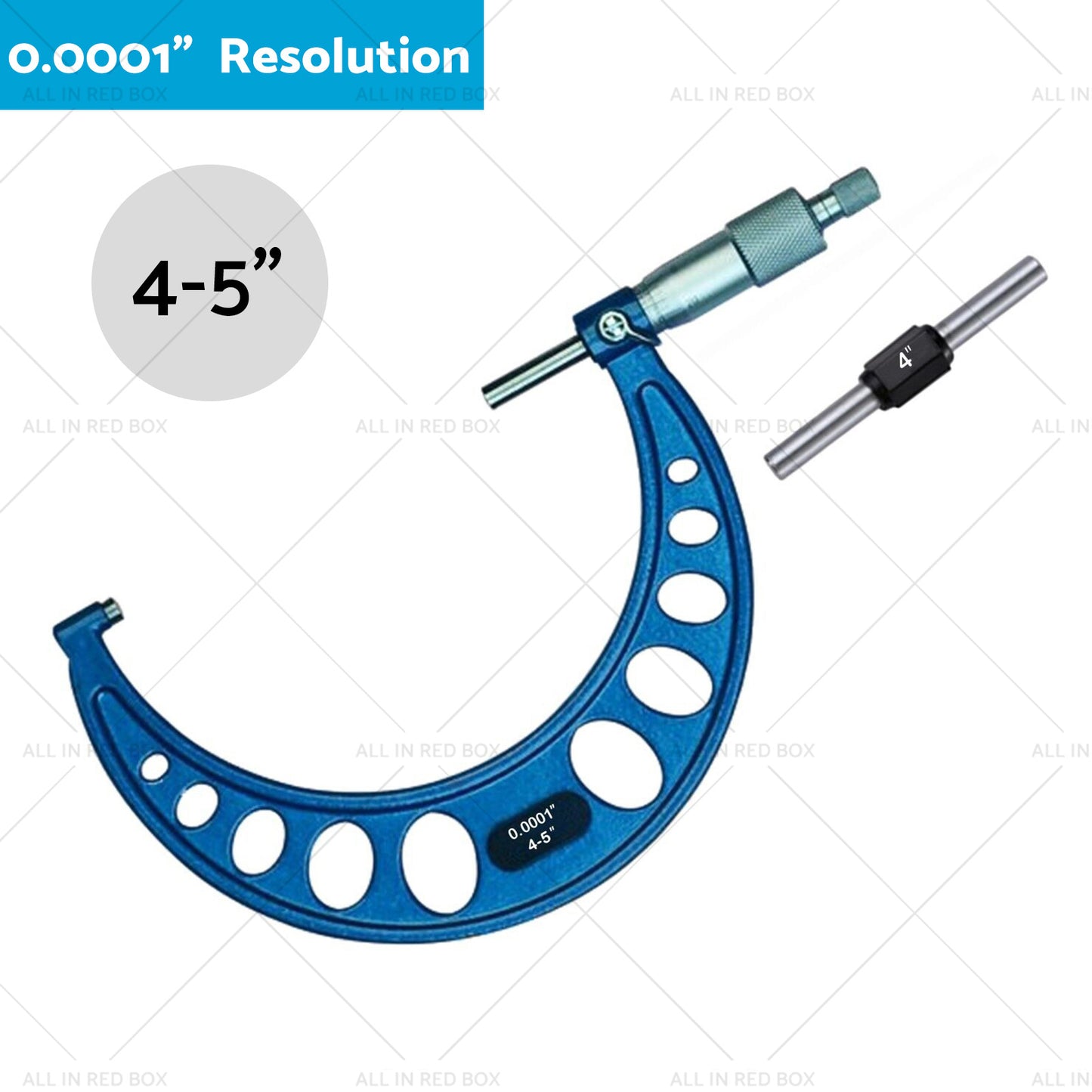 6pcs or set 0-6 inch  Outside Micrometer set Machinist Tool Carbide 0. 0001 inch