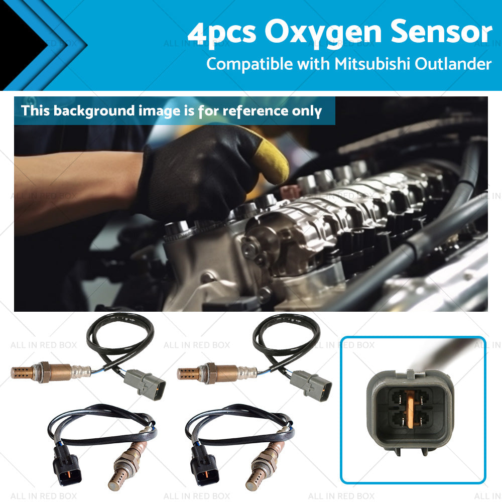 4x New Oxygen Sensor O2 Suitable For Mitsubishi Outlander ZF 2. 4L 4G69